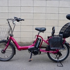 電動自転車 ヤマハ 20インチ 子供乗せ アシスト 中古 031701 受付中}?⭐️超特価⭐?電動自転車 ヤマハ 20インチ 子供乗せ 中古 2100301