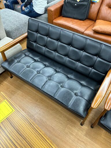 ☆ジモティー割引有り☆Karimoku60/2Pソファ