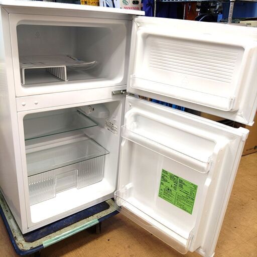 IRIS OHYAMA 冷蔵庫 RSD-98-W 90L IRIS OHYAMA 冷蔵庫 一人暮らし 小型 ひとり暮らし 90L アイリス