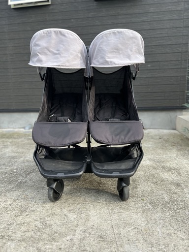 双子用ベビーカー（マウンテンバギー　ナノデュオ）