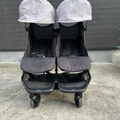 双子用ベビーカー（マウンテンバギー ナノデュオ）