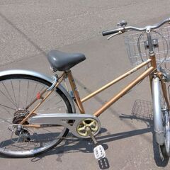 売約済み】27インチ ? 中古 自転車 11800円 ?6段切替 ?鍵新品 ?