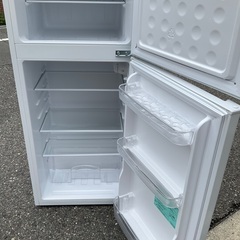 【RKGRE-364】特価！ハイアール/130L 2ドア冷凍冷蔵庫/JR-N130B/中古品/2022年製/当社より近隣無料配達！