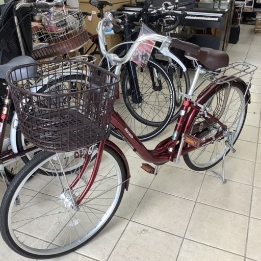 【美品】Maruishi マルイシ　ROMANCE シティサイクル　自転車　24インチ