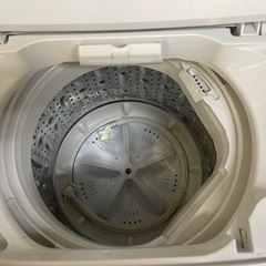 【リサイクルサービス八光】2019年製　一人暮らし用 4.5kg洗濯機・126L 2ドア冷蔵庫 セット