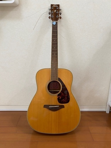 アコースティックギター ヤマハFG720S 中古 - 弦楽器、ギター