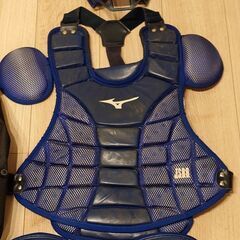 ミズノ キャッチャー防具一式 バッグ付き 軟式野球