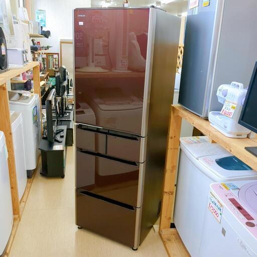 HITACHI☆5ドア冷蔵庫☆415L、2016年製、RーS4200F(XT型)家電 キッチン家電 冷蔵庫【浜村鹿野温泉ICから3分 買取本舗 宮本リサイクル 営業時間9～19時 定休日水曜のみ←連絡できませんm(_ _)m】