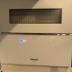 パナソニック製据え置き型食洗機 NP-TZ200 天板に一部黄変
