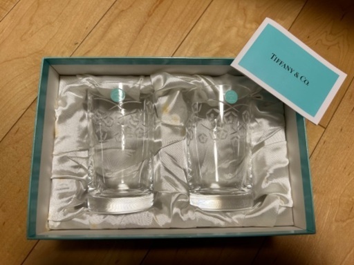 Tiffany ペアグラス　未使用