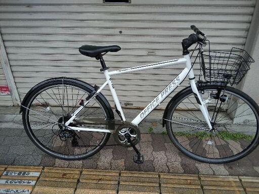 OFFICE PRESS TR[オフィス プレス トレッキング]700c シティクロスバイク 7speed/ホワイト