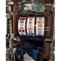 パチスロ実機 ハクション大魔王S 4号機 コイン必要 サミー ドアキー・設定キー 付 A-TYPE 動作OK! スロット ☆札幌市 白石店 