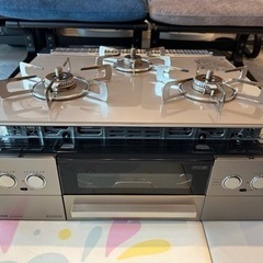 リンナイ/BEIZ sus製グリル付ガスビルトインコンロ (幅60cm)