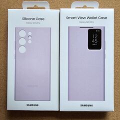 スマホ 本体 Samsung Galaxy S23 Ultra SM-S918N ラベンダー Dual SIM フリー RAM 12GB ROM 1TB シリコンケース Smart View ケース付属