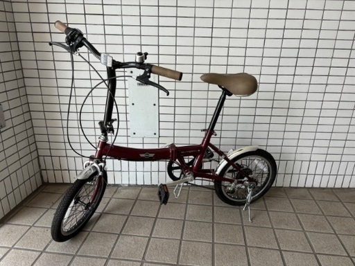 【ほぼ未使用】MINI 折りたたみ自転車