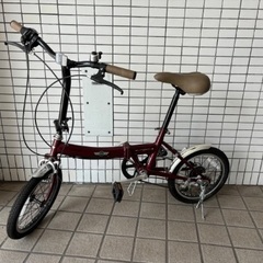 【ほぼ未使用】MINI 折りたたみ自転車