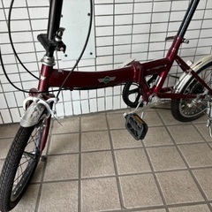【ほぼ未使用】MINI 折りたたみ自転車