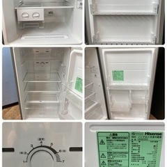 ⭐期間限定の特別値下げ⭐S271 ⭐ Hisense 2ドア冷蔵庫（227L 右開き）21年製 HR-B2302 ⭐ 動作確認済 ⭐ クリーニング済
