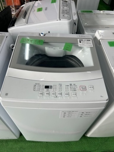 早い者勝ち大セール‼️‼️＋ご来店時、ガンお値引き‼️NITORI(ニトリ) 2022年製 6.0kg 洗濯機