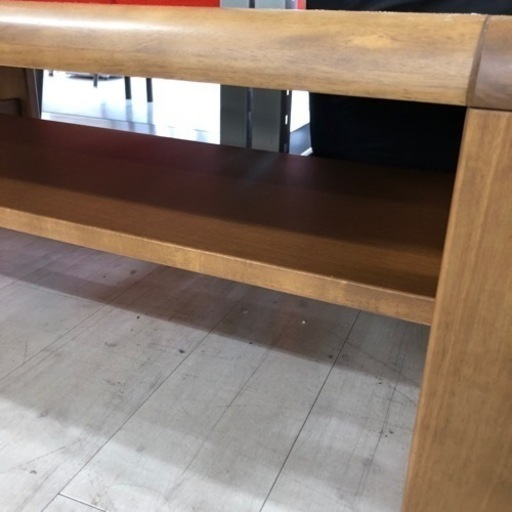 ローテーブル LIVING HOUSE ブラウン【トレファク堺福田店】