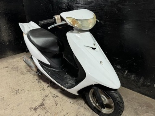 ★支払総額4.2万円★走行テスト済み！始動動画あり♪ ヤマハ ジョグDX エボ仕様 SA16J 3連メーター！2スト！オイル交換必要なし！フロントディスクブレーキ！カスタムベースに♪ ☆支払総額4.2万円☆走行テスト済み！始動動画あり♪ ヤマハ ジョグDX