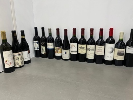 決まりました。ワイン15本セット 未開封