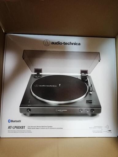 【新品未開封】オーディオテクニカ AT-LP60XBT フルオートレコードプレーヤー Bluetooth対応 グロスブラック