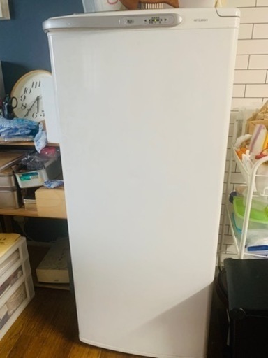 三菱電機製　冷凍庫122L 　受渡し完了しました