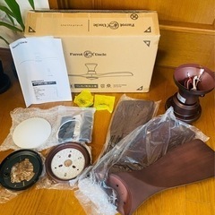 【引き取り決定】シーリングファンライト  リモコン付き 電気 LED