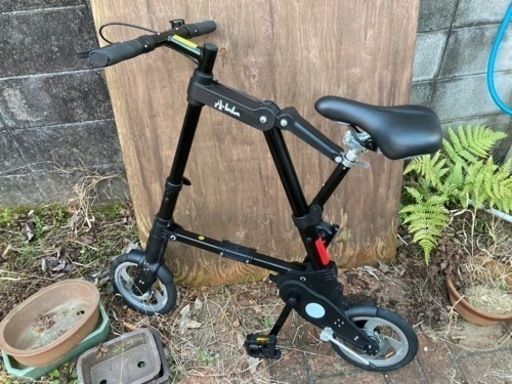 折りたたみ自転車　A-bike 10ABike-Black
