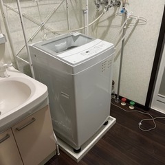 売約済【2022年製】ニトリ: 6kg全自動洗濯機(NTR60 ホワイト)