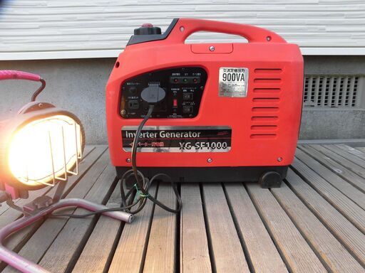 インバーター発電機ナカトミ XG-1000F インバーター発電機ナカトミ XG-1000F