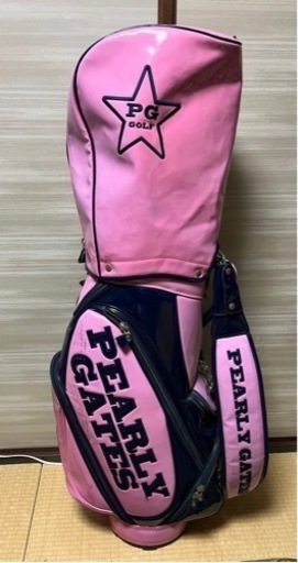 パーリーゲイツ エナメル キャディーバッグ ピンク PEARLY GATES (パーリーゲイツ) キャディバッグ ピンク スマイル89 6