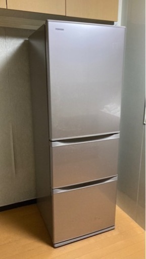 東芝3ドア冷蔵庫 GR-H38S（NP）
