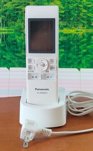 美品・Panasonic ワイヤレス・ドアホン子機 VL-WD613