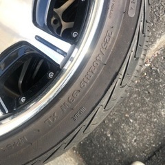 アルミホイルとタイヤ