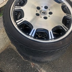 アルミホイルとタイヤ