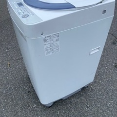 🎄☘️大阪市から阪南市まで配達設置無料🎄シャープ洗濯機 5.5kg🍀保証  
