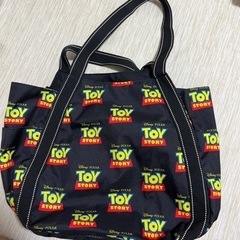 【ディズニー】ピクサー　Toystory柄　トートバッグ