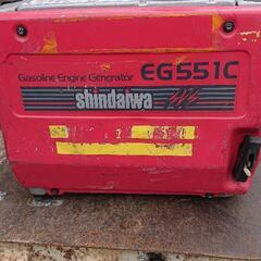 SHINDAIW ガソリン発電機 EG551C