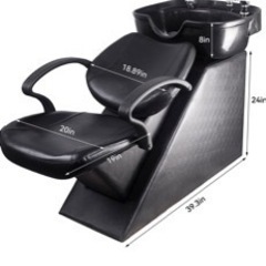 中古 Ainfox シャンプー バーバー バックウォッシュチェア