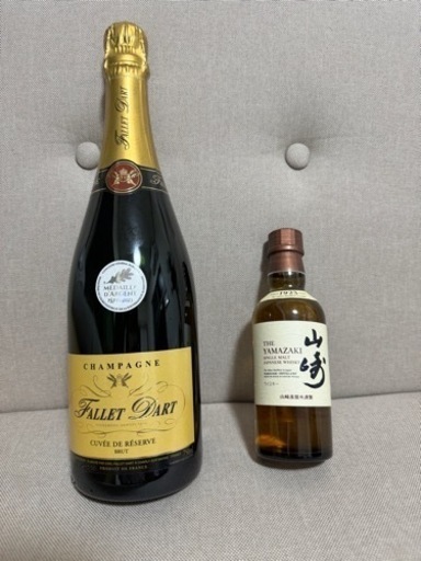 山崎　180ml  ファレダール750ml セット販売