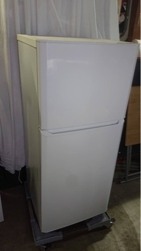 冷蔵庫 121L Haier ハイアール JR-N121A-W トップフリーザー 直冷式 ドアポケット付き ノンフロン