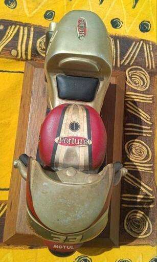 値下げしました)木彫りのYAMAHAバイク - その他 