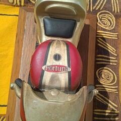 (値下げしました)木彫りのYAMAHAバイク