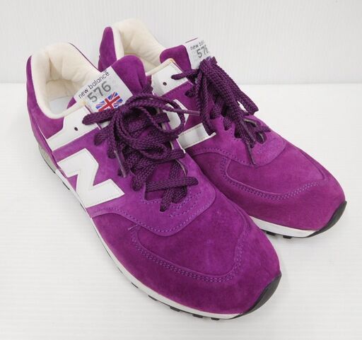 New Balance ニューバランス メンズスニーカー パープル M576PP 英国製 size:10