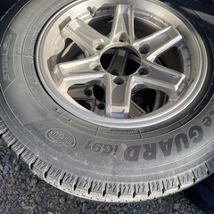 195/80r15スタッドレスタイヤホイールセット