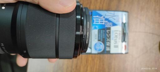 一回使用のみ　Sony FE 28-70mm F3.5-5.6 OSS +UV