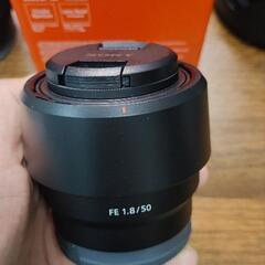使用一ヶ月未満　sony 50mm f1.8レンズ+zx2UV