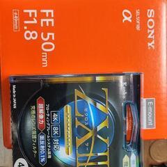 使用一ヶ月未満　sony 50mm f1.8レンズ+zx2UV